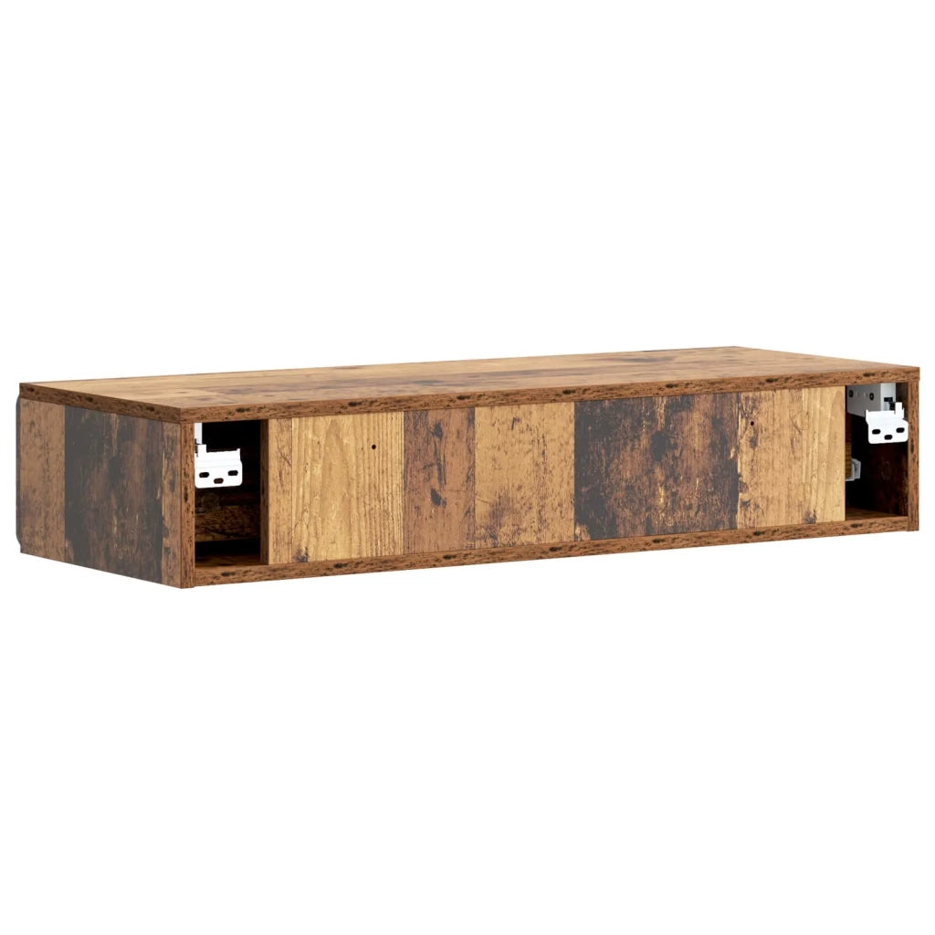 Tavolino da Parete Laterale Legno antico 87,5 x 34,5 x 17 cm 898333