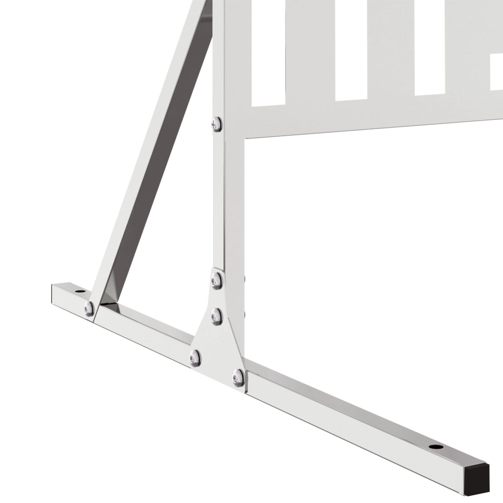 Schermo Privacy 180 cm Acciaio Inossidabile