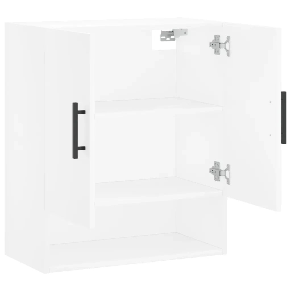 Armadietto a Muro Bianco 60x31x70 cm in Legno Multistrato 829932