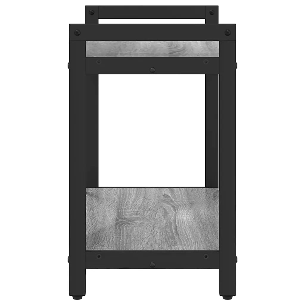 Libreria-Scaffale per Libri-Mobile di Stoccaggio Grigio sonoma 60 x 30 x 50 cm Legno multistrato