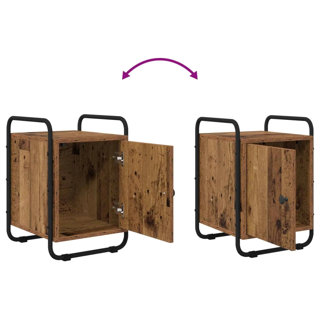 Armadio da Notte Legno antico Legno ingegnerizzato 8007607