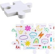 40 Pezzi Jumbo Puzzel Bianchi Blanco - Crea le Tue Puzzel Creative