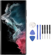 Schermo OLED di Ricambio 6.8 Pollici - Schermo per Telefono - Cuscino Digitale - Incluso Kit di Accessori - Argento - Alta Risoluzione 3088x1440px - Schermo per Telefono