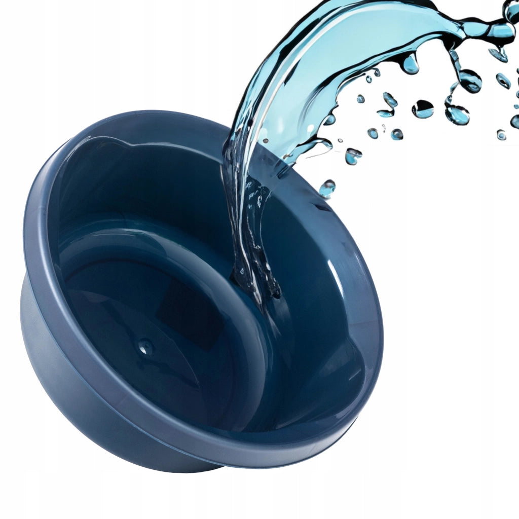 Bacinella universale rotonda in plastica KADAX da 2 litri per bucato