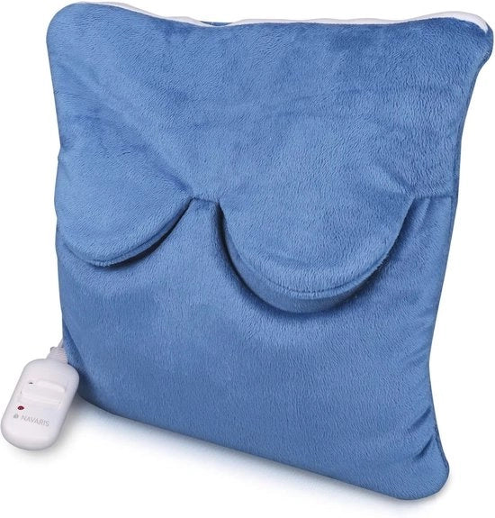 Pallone elettrico per il calore e riscaldamento dei piedi - 38x38 cm, 45W con 2 impostazioni di temperatura - Copertura lavabile per schiena, collo, spalle e piedi