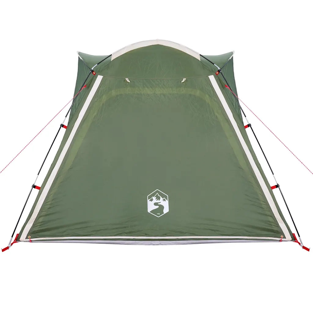 Tenda Campeggio 4 Persone-Tenda per Escursionismo Verde Rilascio Rapido Impermeabile