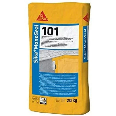 Sika Monoseal-101 Kg. 20 Bianco. Malta Impermeabilizzante Monocomponente Ad Azione Osmotica