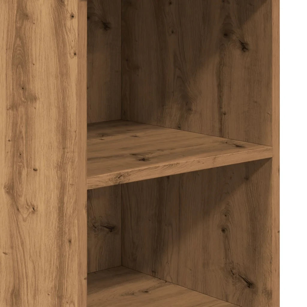 Buffet credenza cassettiera mobiletto mobile contenitore organizer cucina soggiorno salotto alto fatto a mano 36 x 35,5 x 103,5 cm legno ingegnerizzato marrone 02_0033162