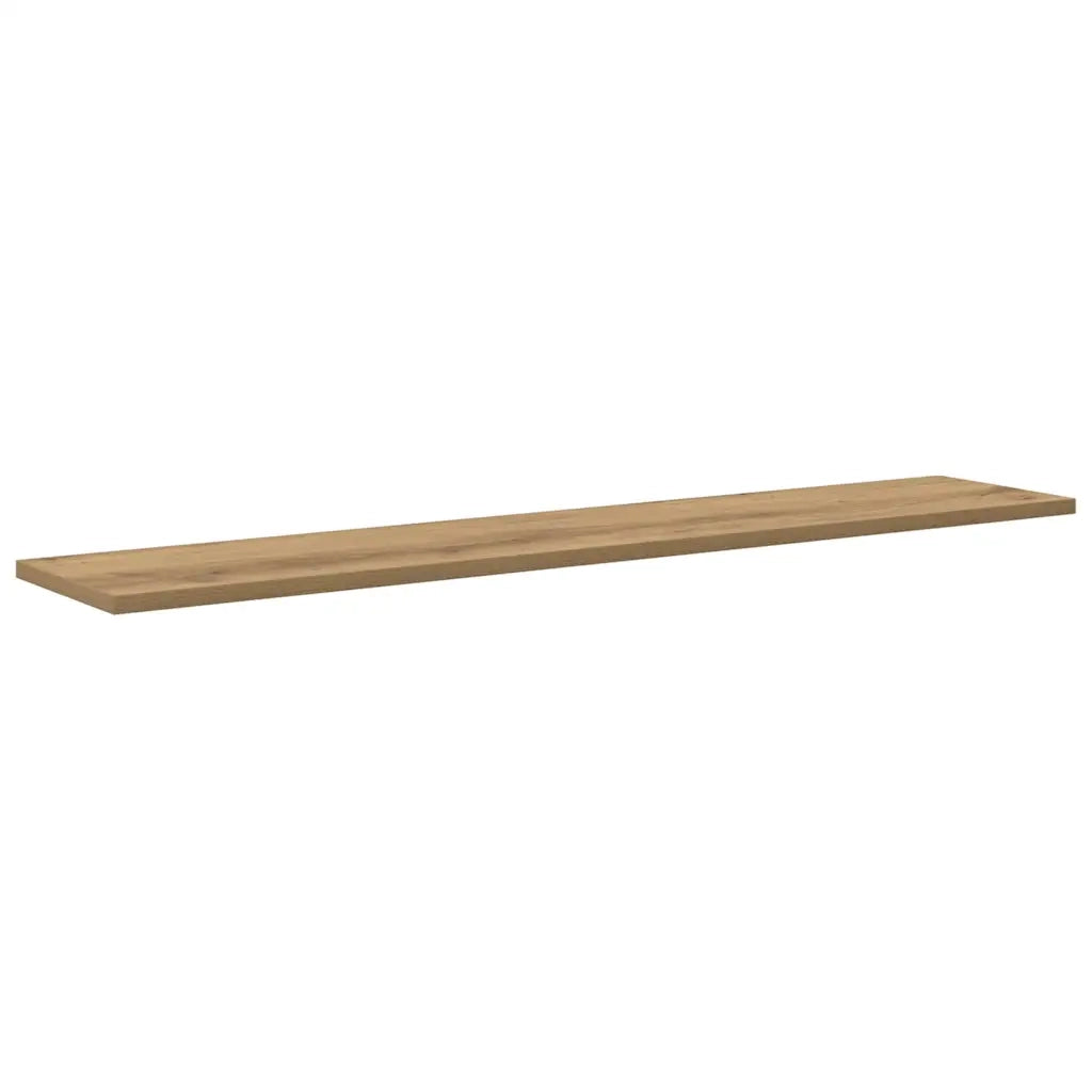 vidaXL Scaffale 4 pcs Marrone 100 x 20 x 1.5 cm Legno multistrato