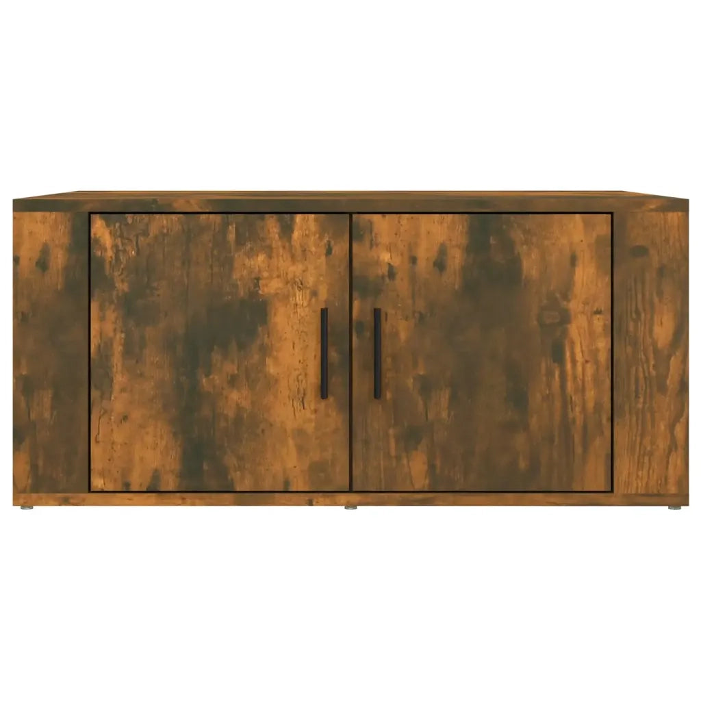 Tavolino da salotto | Tavolino da caff¨¨ | Tavolino da Soggiorno Rovere Fumo 80x50x36 cm Legno Multistrato
