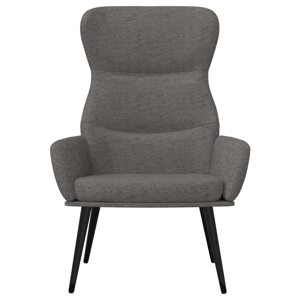 Sedia Relax Grigio Chiaro in Tessuto cod mxl 14262