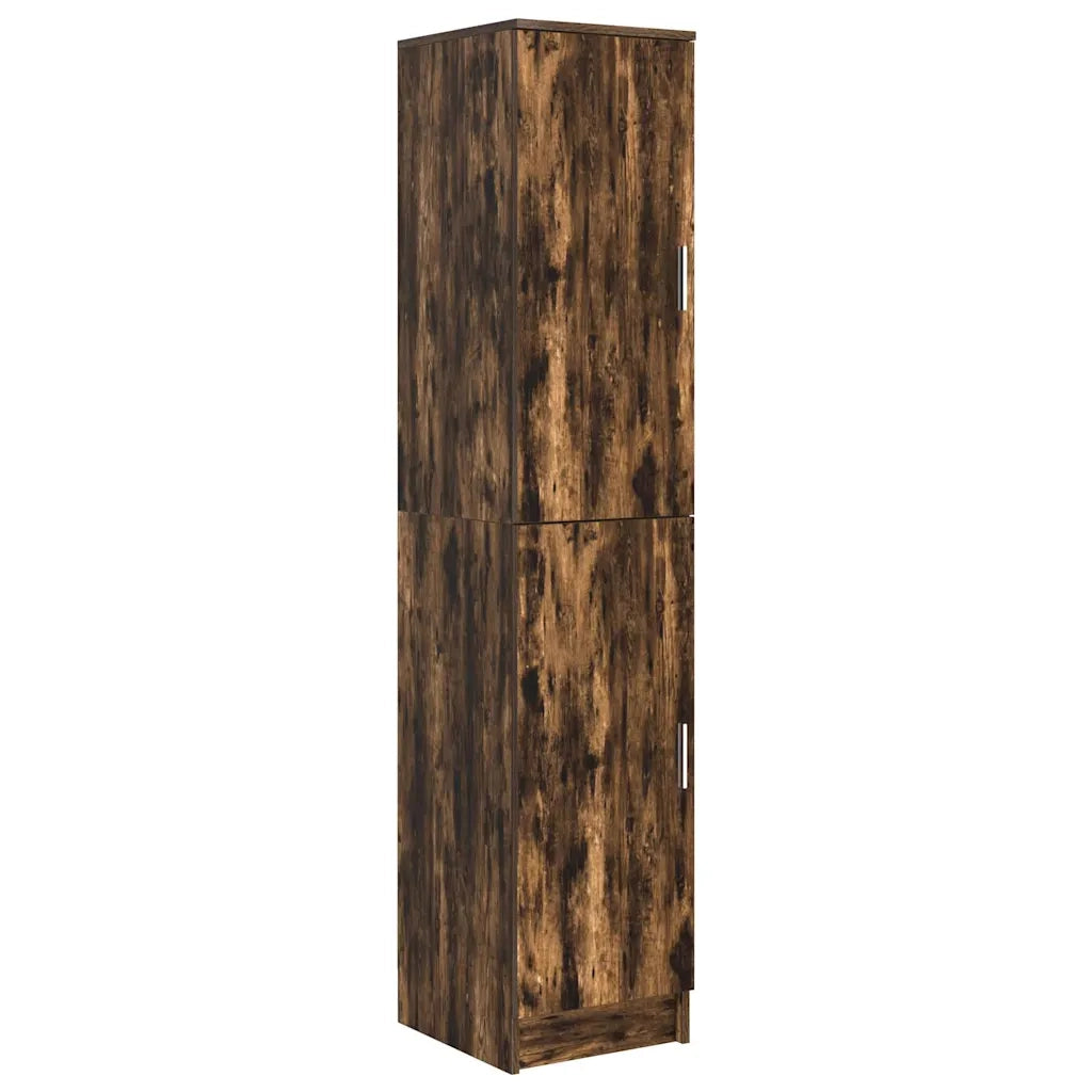 Credenza | Madia | Buffet da pranzo | Armadio da pranzo Rovere fum¨¦ 35 x 39 x 168 cm