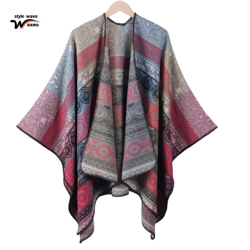 Nuovo scialle/mantello vintage da donna