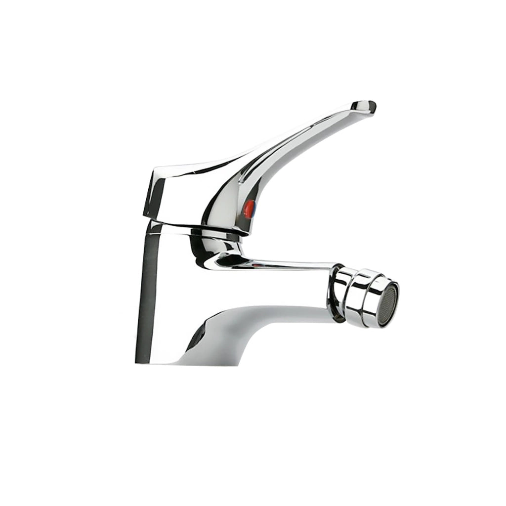 Miscelatore bidet paini pilot 04cr306 cromato con piletta scarico bagno moderno