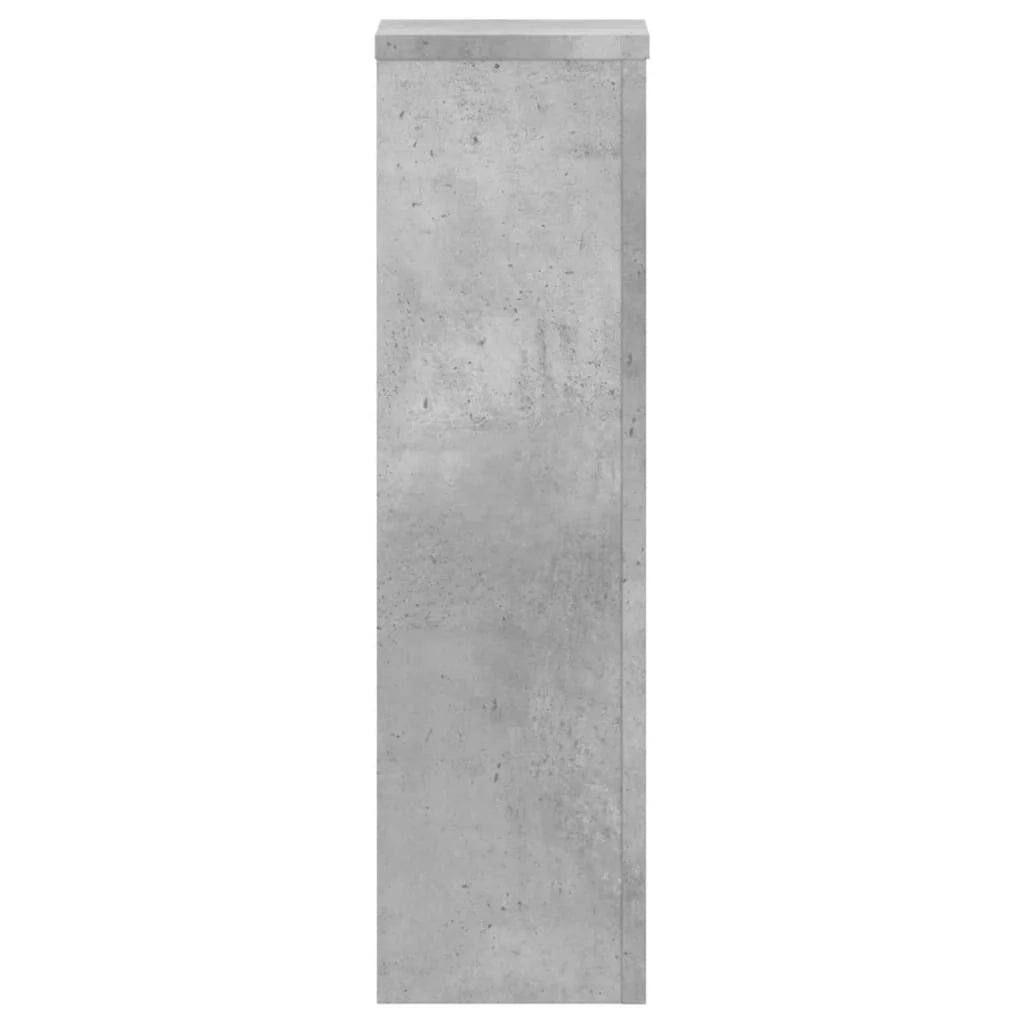 Portavasi mobili per fiori set da 2 legno ingegnerizzato grigio 02_0045328