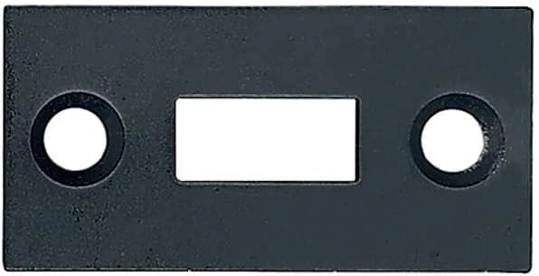 Serratura rustica 1307 BOUVET 400 mm - ferro nero - 20748