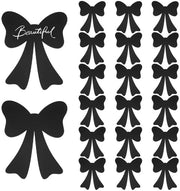 Carte da nome 20 pezzi - Nome tag con striscia - Tavolo da nome - Bianco - Nome tag da tavolo per matrimoni/biglietti di compleanno - Design elegante - 120 x 100 mm
