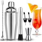 Set di shaker da cocktail 750 ml - Accessori da bar professionale per uso domestico - Acciaio inossidabile