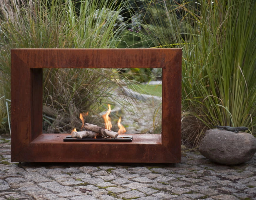 Biocamino Katami Corten - Vetri laterali