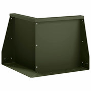 Muro di contenimento 50 x 50 x 50 cm Acciaio Verde Oliva 8015191