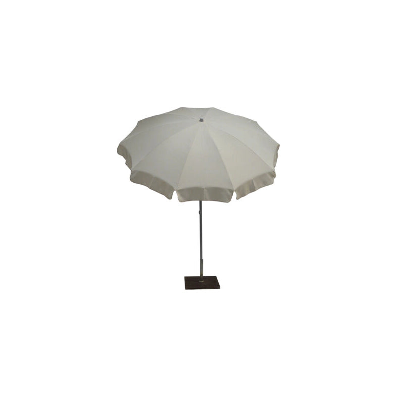 Ombrellone palo centrale Novara Made in Italy - diametro 200 cm - grigio