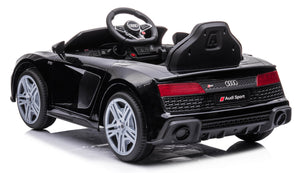 Macchina Elettrica per Bambini 12V con Licenza Audi R8 Sport Nera