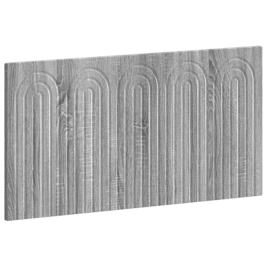 Testiera da Muro ALKMAAR Sonoma grigio Legno ingegnerizzato 896321
