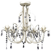 Lampada a sospensione in cristallo antico 42,5 cm bianco 2402018