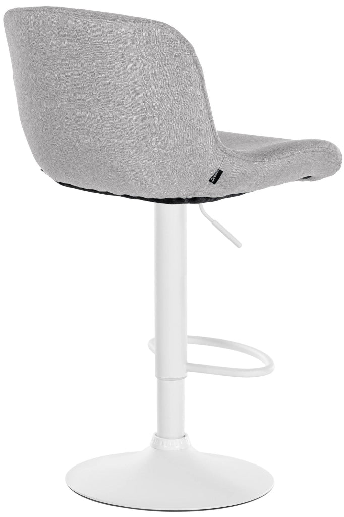 Barhocker Solon WeiЯ Stoff
