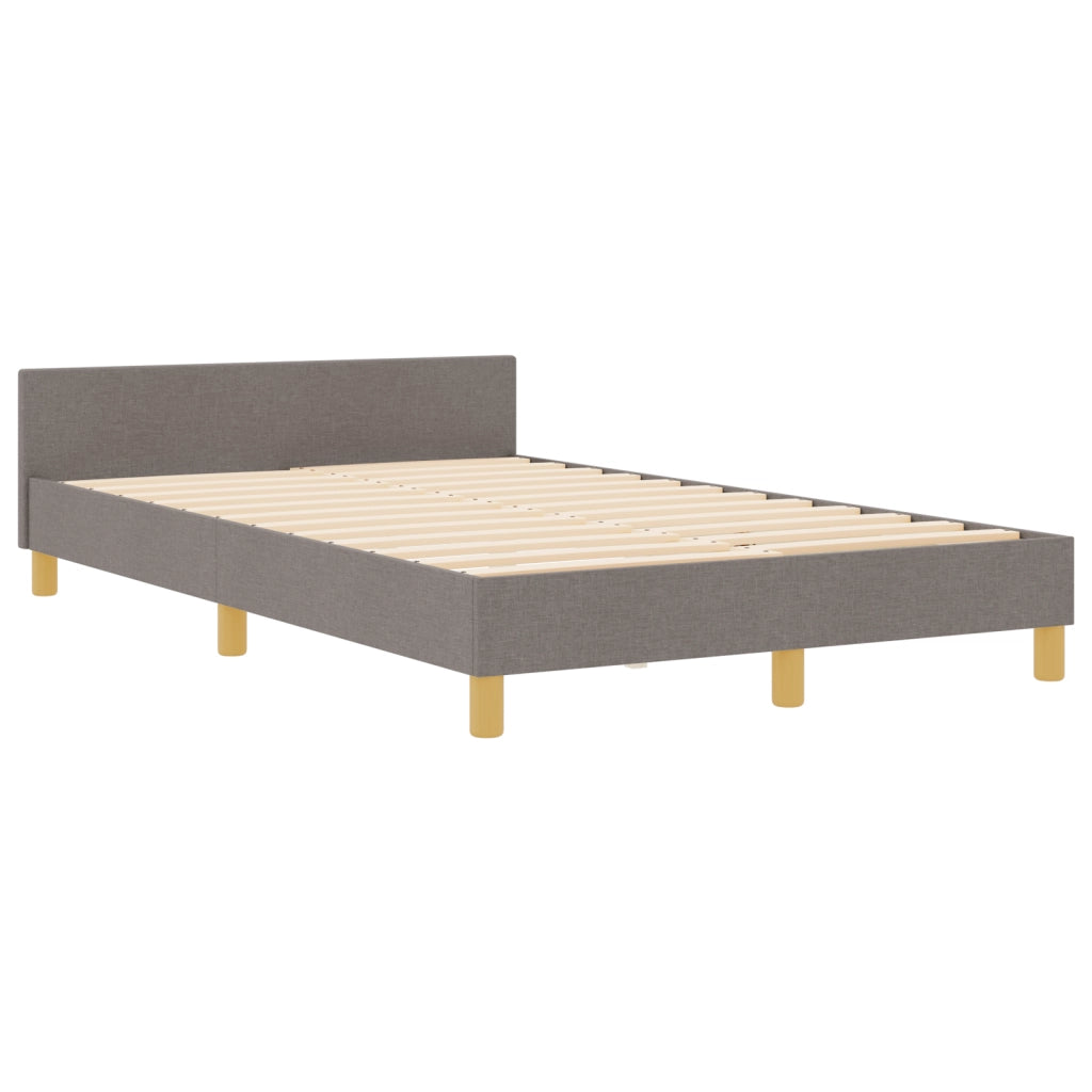 Letto - Tortora, 120x190 cm, Tessuto