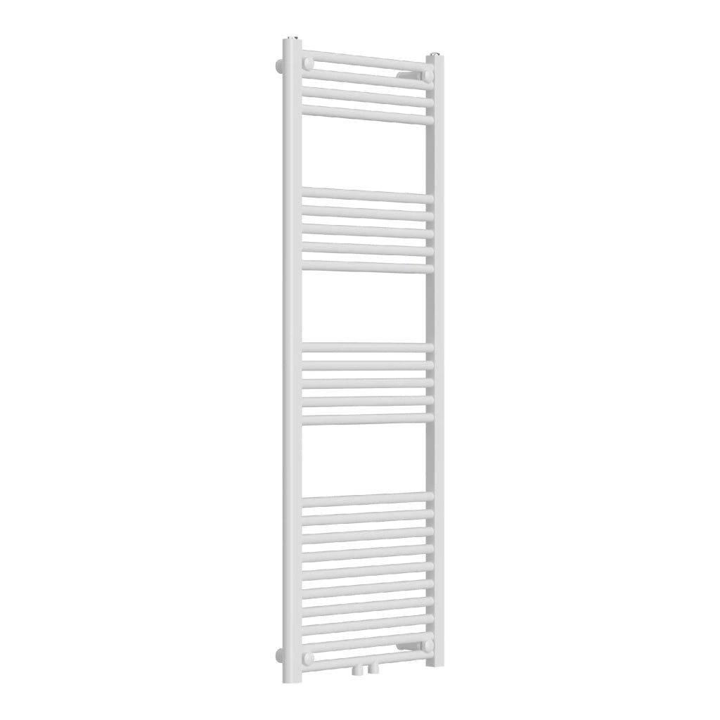 Radiatore scaldasalviette da bagno acciaio 140 x 50 cm bianco 03_0010421