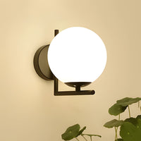 Lampada Da Parete G101-1w Black White