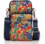 Borsa da spalla per donna - Mini tasca da braccio - Copritelefono in nylon - Cinture regolabili - Impermeabile - Leggero - Resistenze allo sforzo