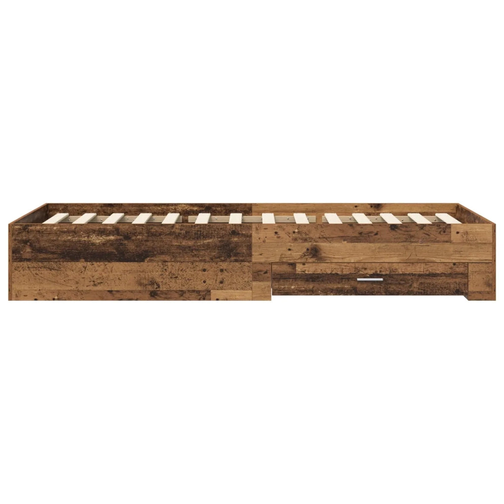 Struttura del letto Legno antico Legno ingegnerizzato 3429528