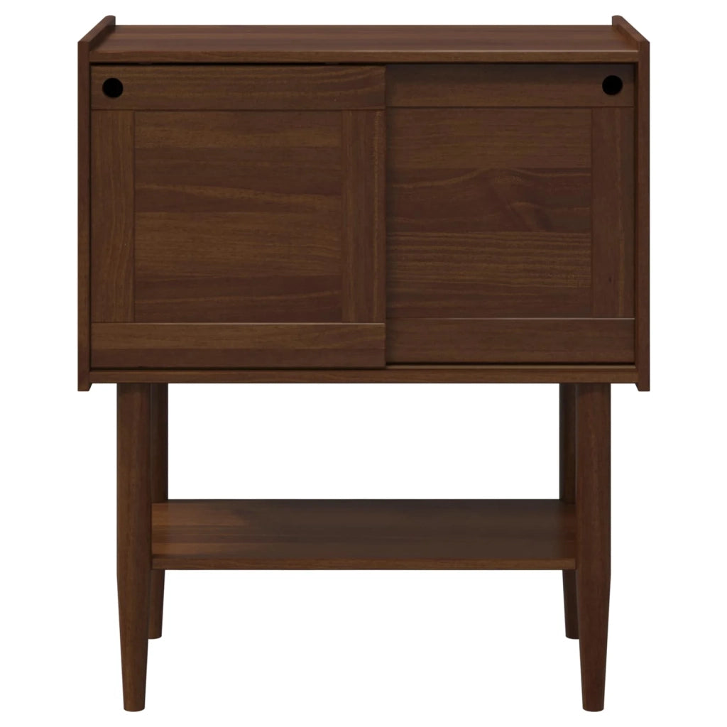 Tavolo consolle BILBAO Caramello scuro 80 x 40 x 95 cm 42041336