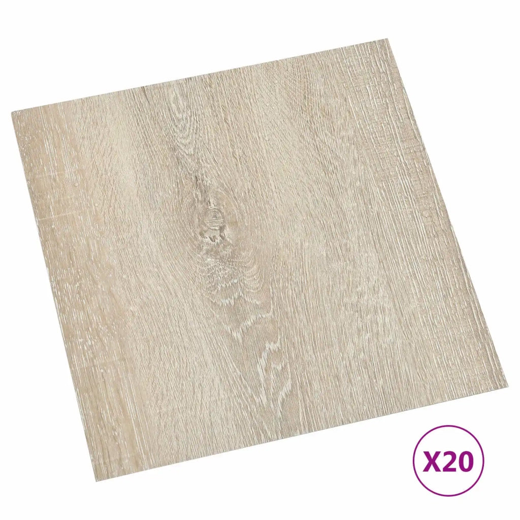 Plance per Pavimentazione Autoadesiva 30,5 x 30,5 cm 20 pcs PVC 42046384