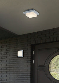 Applique da Esterno a LED in Pressofusione di alluminio Bianco