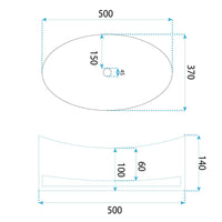 Lavabo Da Appoggio Rea Harper Transparent
