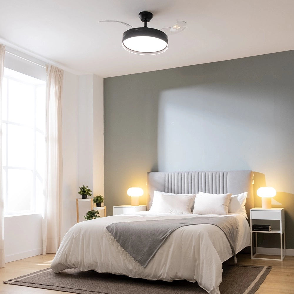 CECOTEC 05993 - Ventilatore da soffitto EnergySilence Aero 4280 Invisible Black