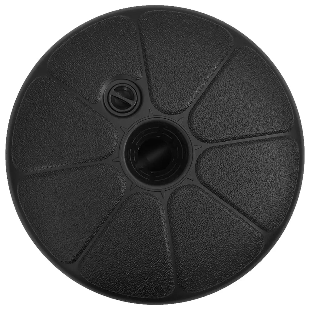 Base per Ombrellone Riempibile con Sabbia/Acqua 15L Nera CFW3828530