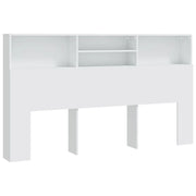 Testiera | Testata con Contenitore Bianco 180x19x103,5 cm