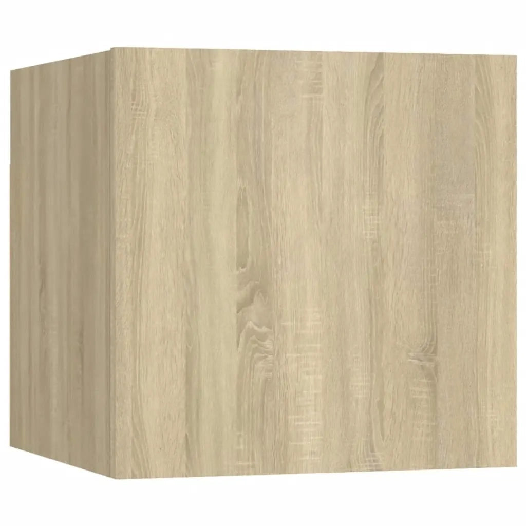Set di Mobili Porta TV 6 pz-Set di 6 Credenza per TV Rovere Sonoma in Legno Multistrato 812582