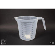 Trade Shop - Brocca Caraffa In Plastica Graduata Misurino Dosatore 1 Litro Cucina 19x12.5cm -