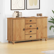 Credenza ASKIM 133,5 x 40 x 79 cm Legno di pino massello 4105430