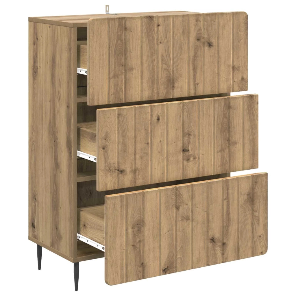 Mobile con Cassetti Rovere Artigianale 66 x 34,5 x 92 cm 894384