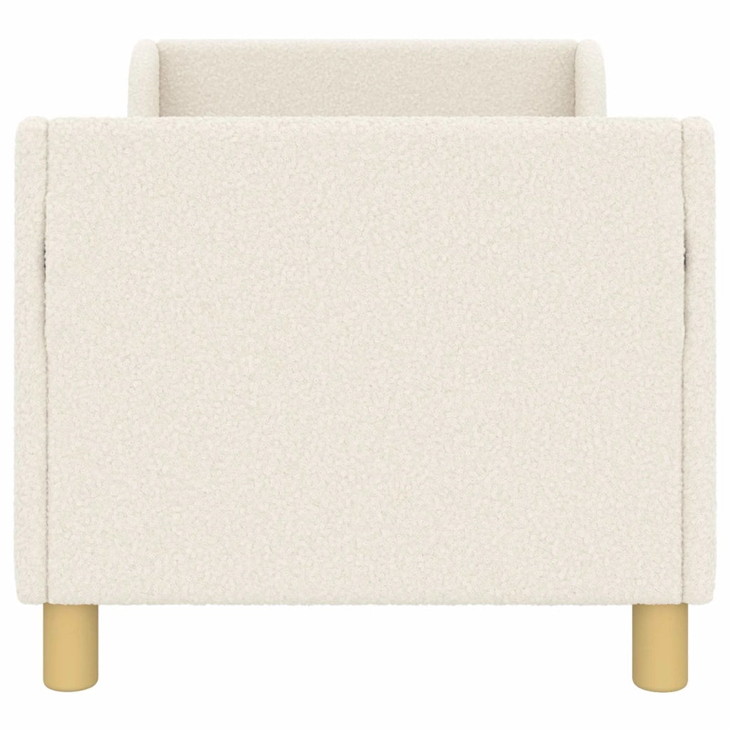 Struttura letto per bambini con testata Crema 70 x 140 cm