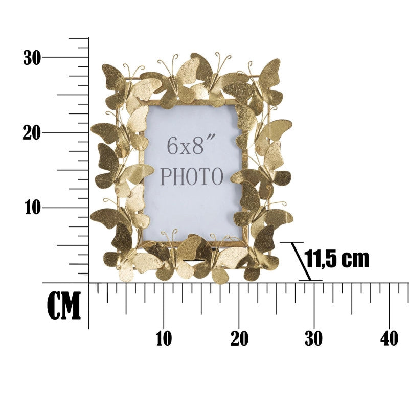Cornice Butterfly Glam cm 28x11,5x30,5 (misura Interna cm 15x20)