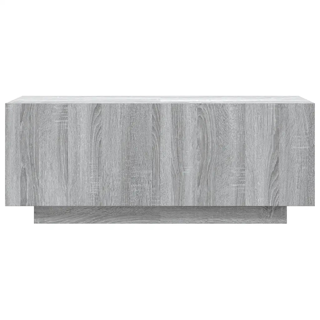 Mobile TV Grigio Sonoma 100x35x40 cm in Legno Multistrato 815718