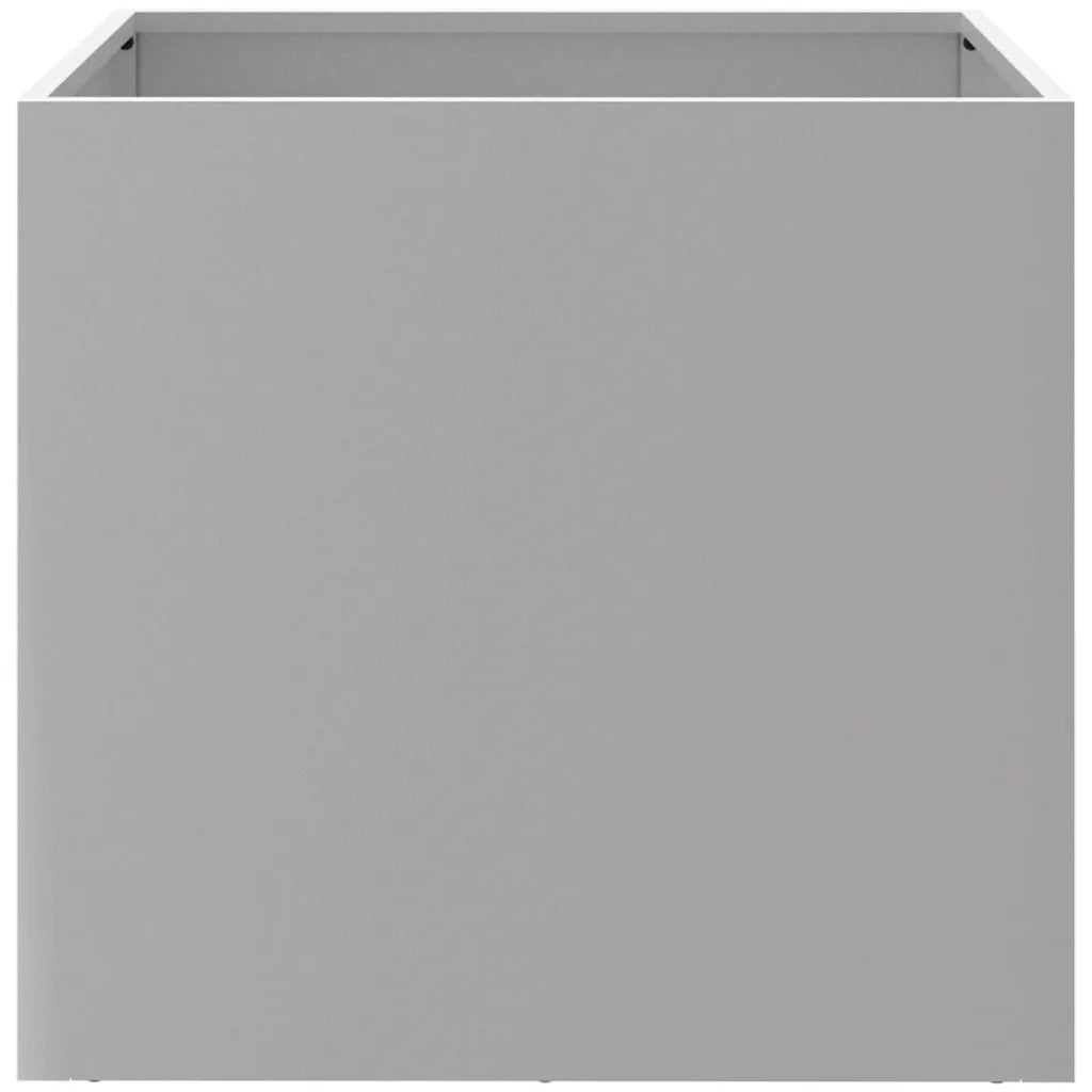 Fioriera Argento 49x47x46 cm in Acciaio Zincato 841569