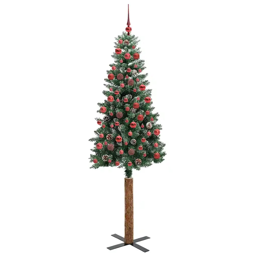 Albero di Natale snodato con 300 LED con supporto-Albero Natalizio Verde 180 cm 150434